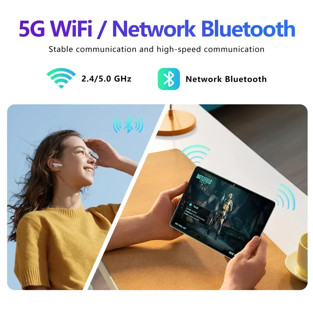 جهاز لوحي محدث لعام 2025 7S Pro مقاس 11.6 بوصة يعمل بنظام أندرويد 15 22 جيجابايت + 2 تيرا بايت علامة تبويب ألعاب 12000 مللي أمبير في الساعة 5G ثنائي الشريحة للأطفال إصدار عالمي #6