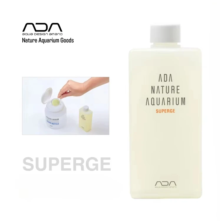 ADA Superge Glass Appliance Cleaner 300ml and Cleaning Bottle Glass Refiner Inlet and Outlet Ultra Clean