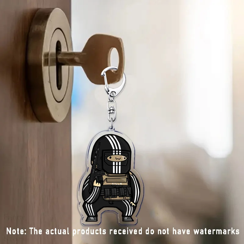 الهروب من Tarkov المفاتيح اكسسوارات حقيبة سحر لعبة سلاسل المفاتيح Keyrings مجوهرات المشجعين الأصدقاء هدية