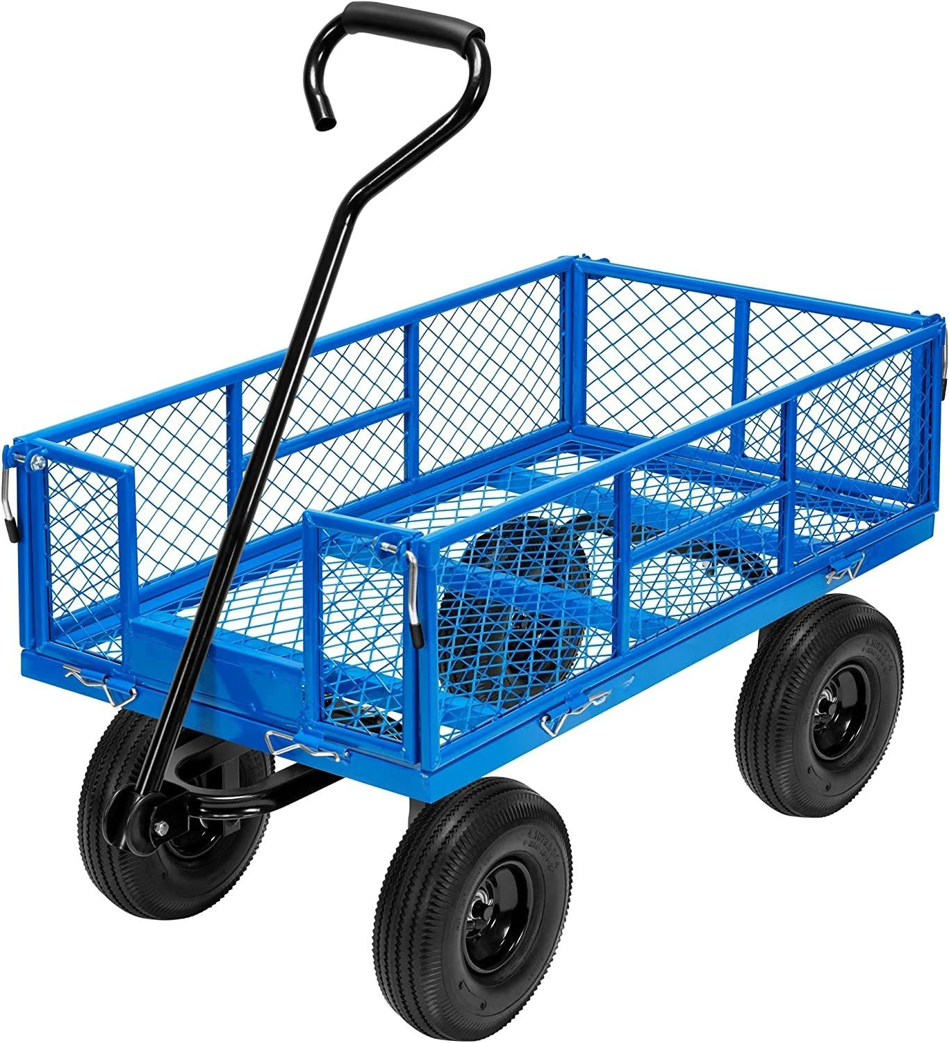 Garden handling tool cart, flower gardening tool net cart