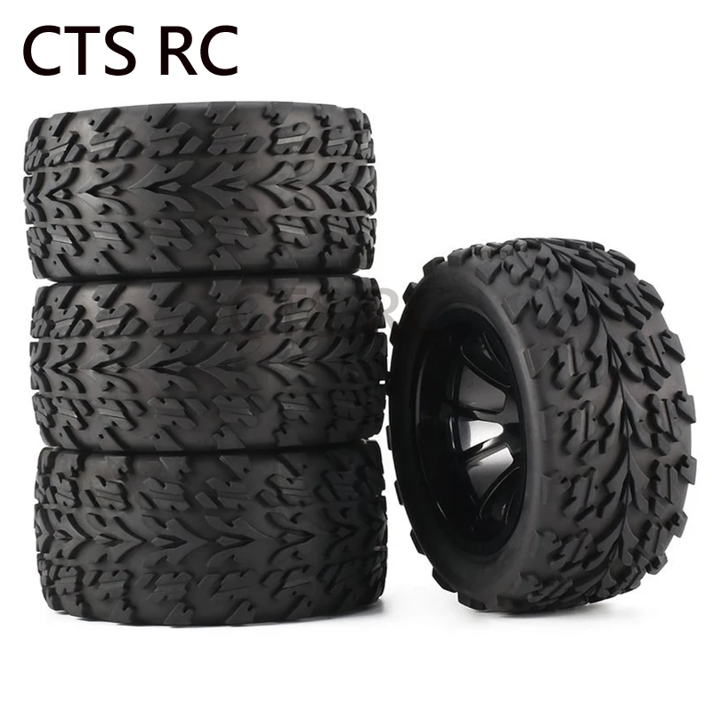 RC Car 120MM 1/10 RC Monster Truck Buggy Tire Tyre Wkładki piankowe 12mm Hex do Traxxas Arrma Redcat HSP HPI Tamiya Kyosho