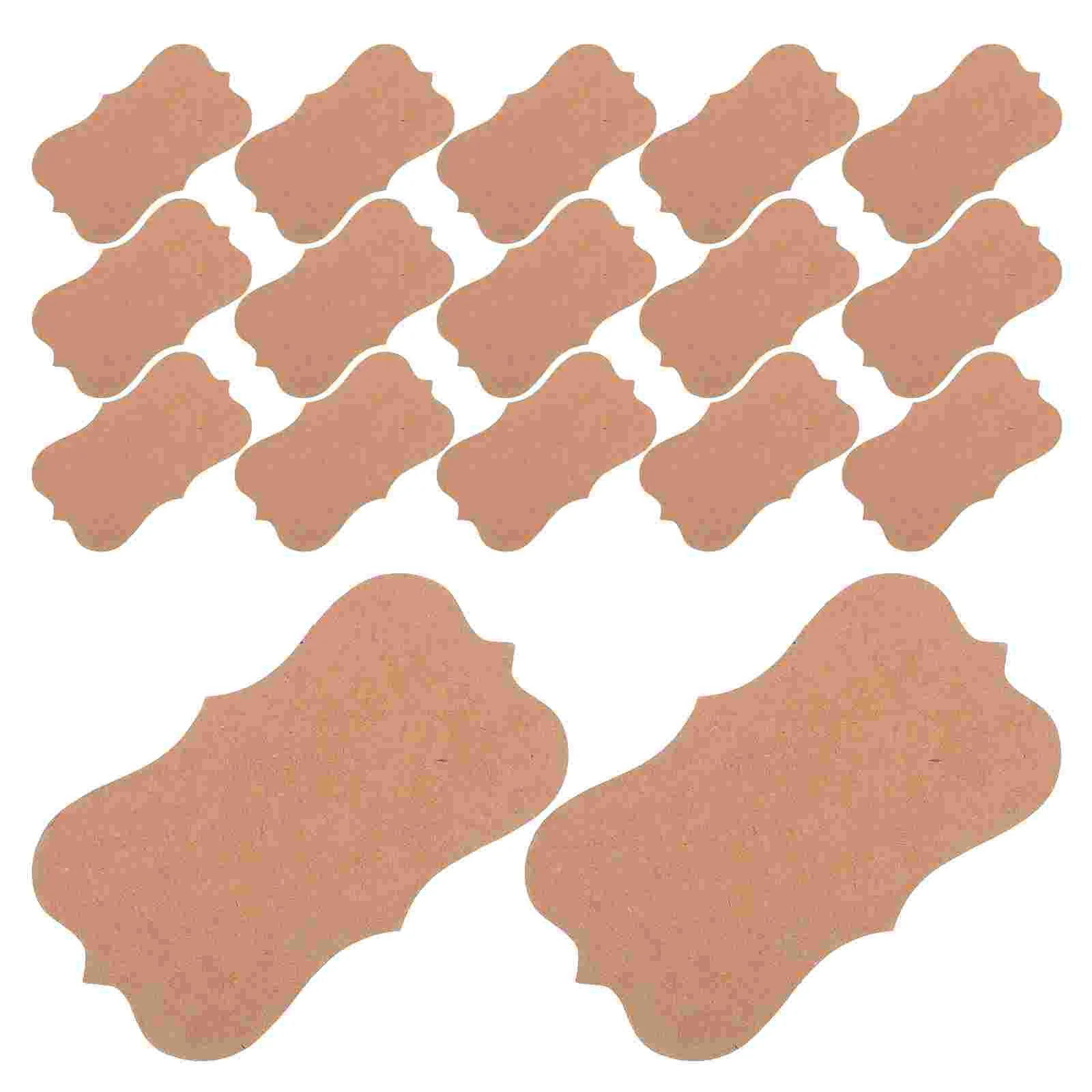 

100 шт. крафт-карта, карты для встреч, маленькая записка для изучения, пустая милая мини-карта с указательной дугой