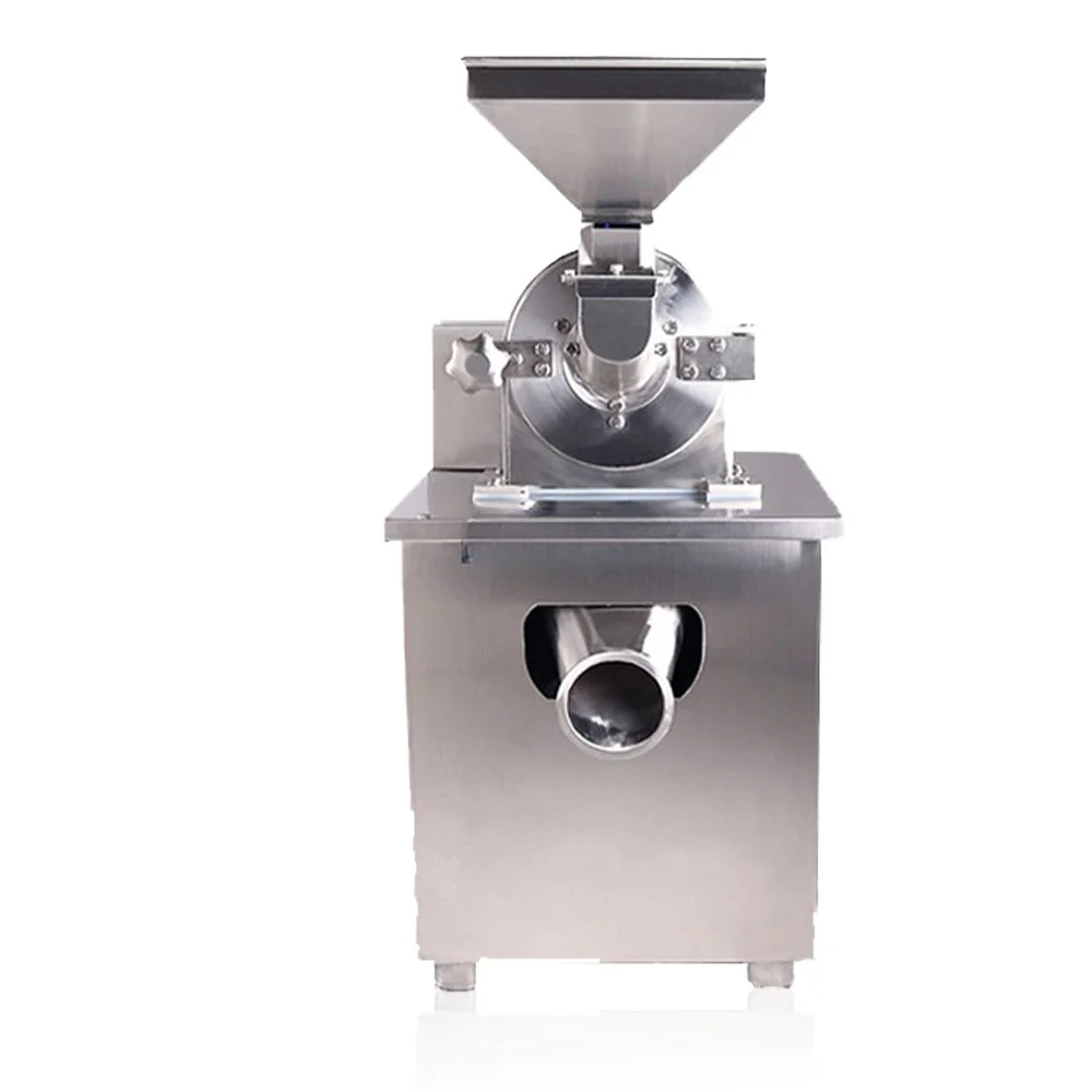 

100KG/H Industrial Spice Hammer Grinder Machine Powder Crusher Grain Mini Rice Wheat Flour Maize Milling Machine