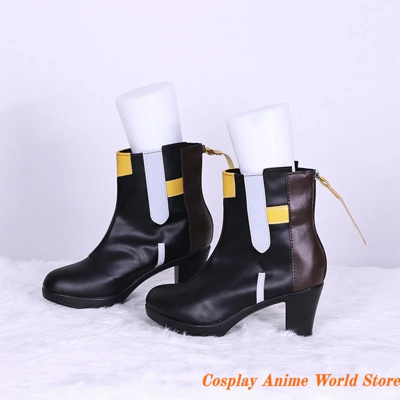 

In stock Trailblazer Stelle Caelus Cosplay Shoes Prop shoes mIHOYO Honkai Star Rail Halloween Party Festival Role Play Shoes