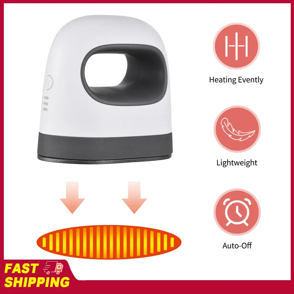 

Портативный мини-термопресс 220 В с 3 режимами нагрева для одежды, головных уборов и сумок