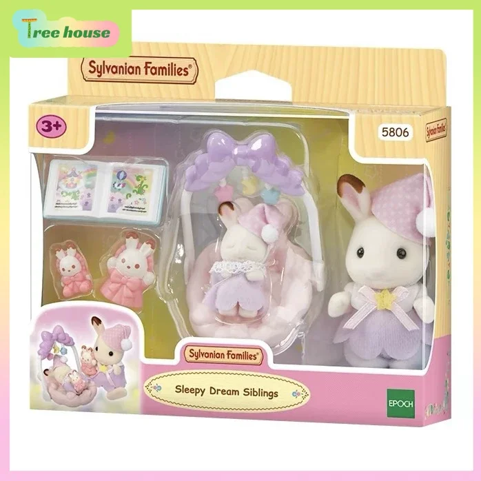 

Sylvanian Families Pretend Play Furniture House & Dress-Up Dolls Popcorn Costume Set Lifelike Kids Toys Limited Edition Gift