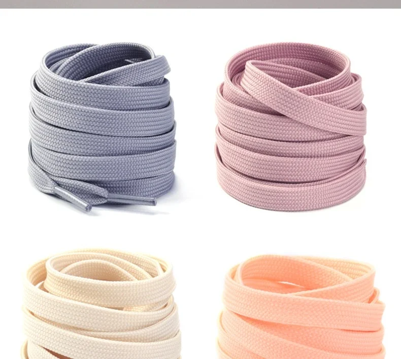 1 Paar solide, flache Schnürsenkel für Sneaker, Canvas-Schuhe, Damen- und Herrenschuhe, 21 Farben, Breite 0,8 cm, klassische Schnürsenkel für Schuhe. – Detail 19