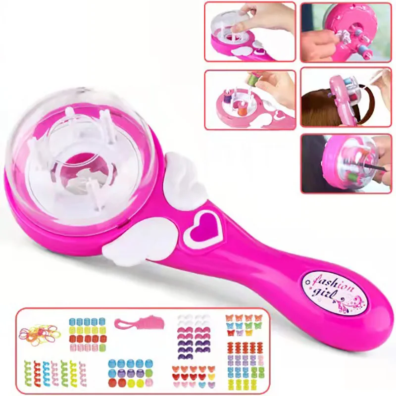 Hair Supplies Hair Reel Hairstyle Machine Electric Automatic Braiding Machine Braided Accessory Tool Hair Rings Children's Gift