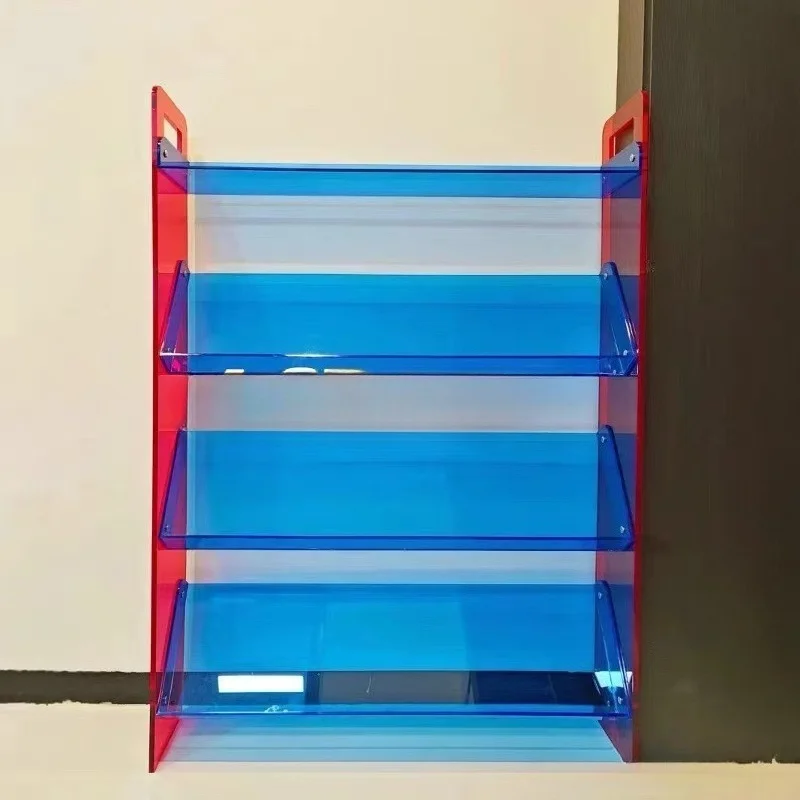 Light Luxury Transparent Acrylic Simple Small Narrow Multi-layer Household Solid Wood Storage Bedroom Dormitory Shoe