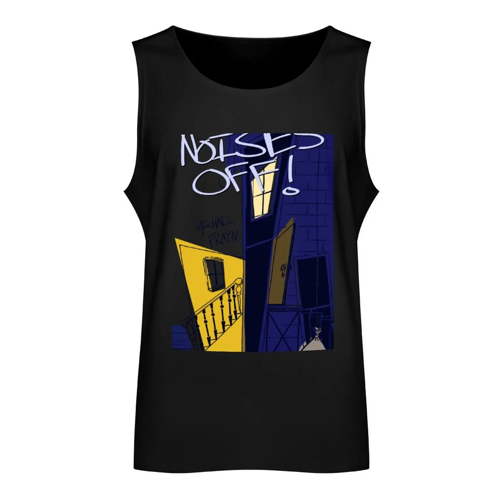 Noises Off Playbill Tank Top sleeveless Men's t-shirts bodybuilding men