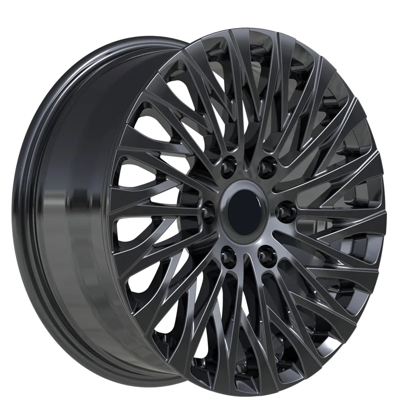 

Flat Free Black Forged Car Wheel Rim 1 Piece Forged Wheel 6x137 5x120 5x130 18 19 20 21 22 Inch Wheel Rims Hub