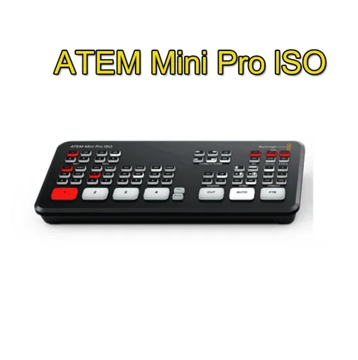 Blackmagic Design ATEM Mini Pro ATEM Extreme ISO SDI Pro ISO Television Studio HD8 ISO Live Stream Switcher Multi-view Recording