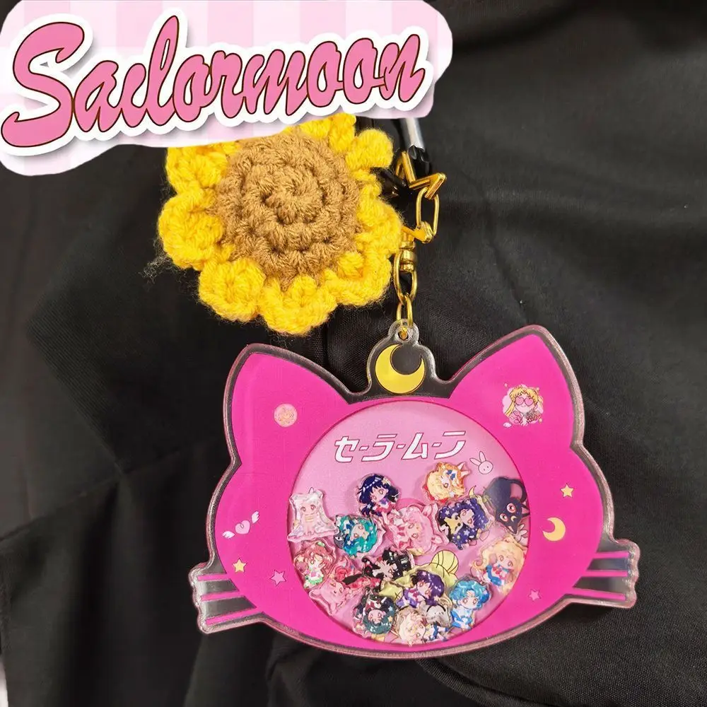 Sailor Moon acrylic keychain wobbler anime merch, backpack charm, creative gift, cute, perfect for giving to friends - view 3