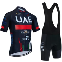 UAE Cycling Jersey Set 2026 Man's Team Short Sleeve Cycling Clothing MTB Bike Uniform Maillot Ropa Ciclismo Summer Bicycle Wear 3