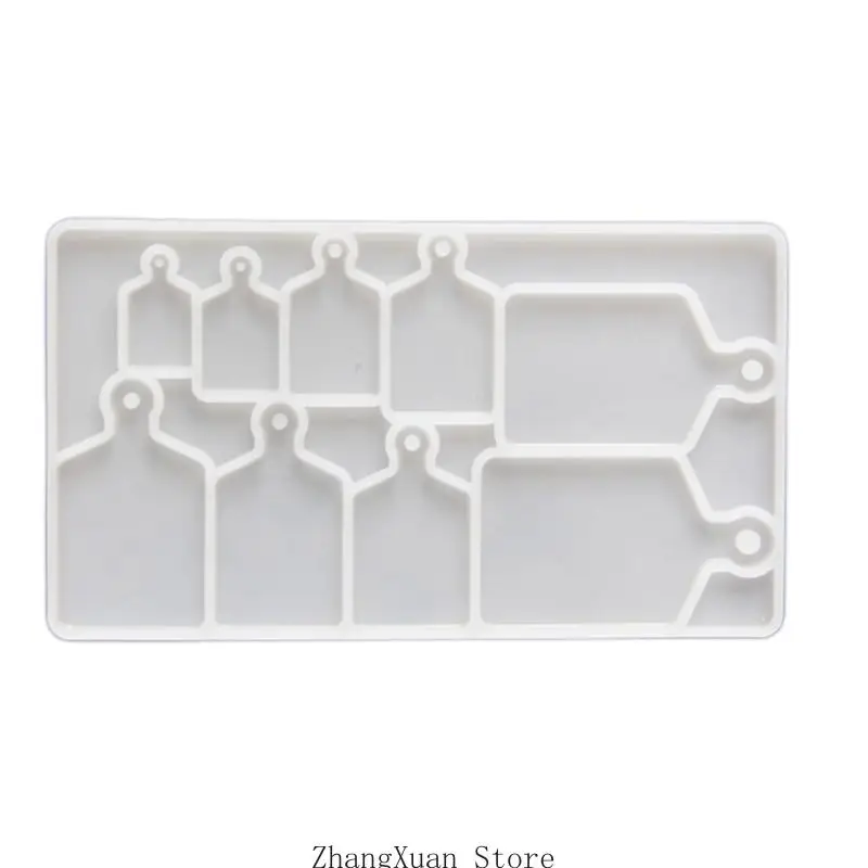 Silikonformen mit 9 Mulden für die Herstellung von Kerzenmousses, Schokoladenkuchen, Backen, 3 x – Detail 8
