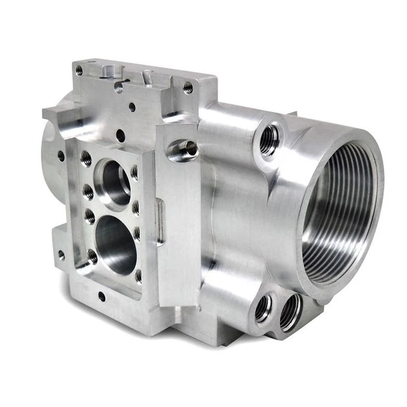 

Custom CNC Service Product Development Design Spare Part Aluminum Alloy 5-Axis CNC Machined Complex Hydraulic Manifold Block
