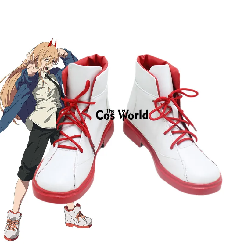 Power Anime Customize Cosplay Shoes Boots