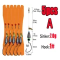 5pcs A 7g(1l4oz)