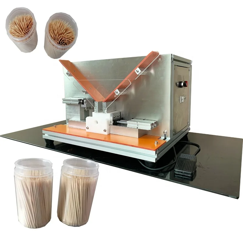 

2025 hot sale Automatic Toothpick Packing Machine Toothpick Filling Packaging Plastic Bottle Packing Wooden Toothpick Single Pac