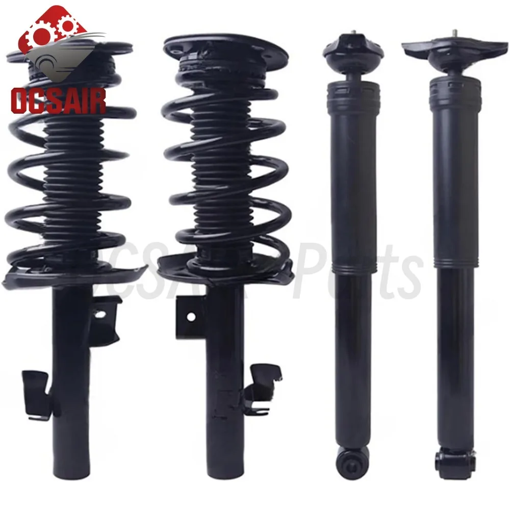 

4pcs For Volvo S60L P3 S80 XC60 V60 S80L Front+Rear Shock Absorber Assembly Suspension Strut 1302800 31302801 31340698