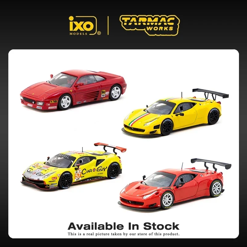 

TW в наличии 1:64 Ferrari 348 Challenge 458 Italia GT3 488, коллекция моделей автомобилей, игрушки, литая под давлением диорама, Tarmac Works