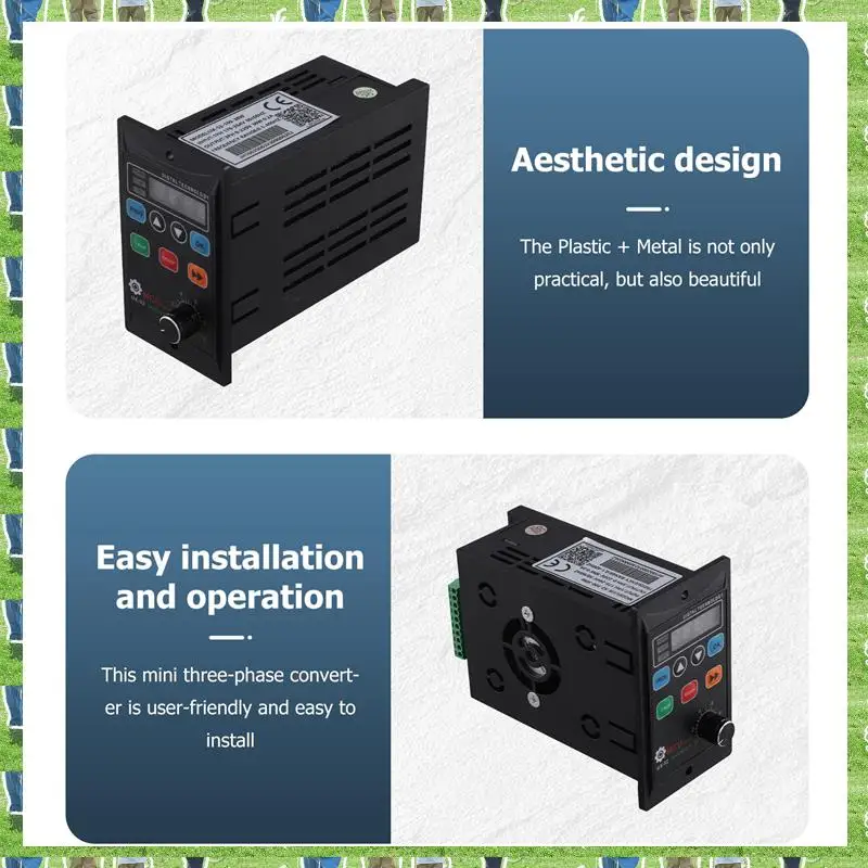 

FTS UX-52-100-30W 220V Frequency Drive Single-Phase Input Three-Phase Output Mini Three-Phase Converter