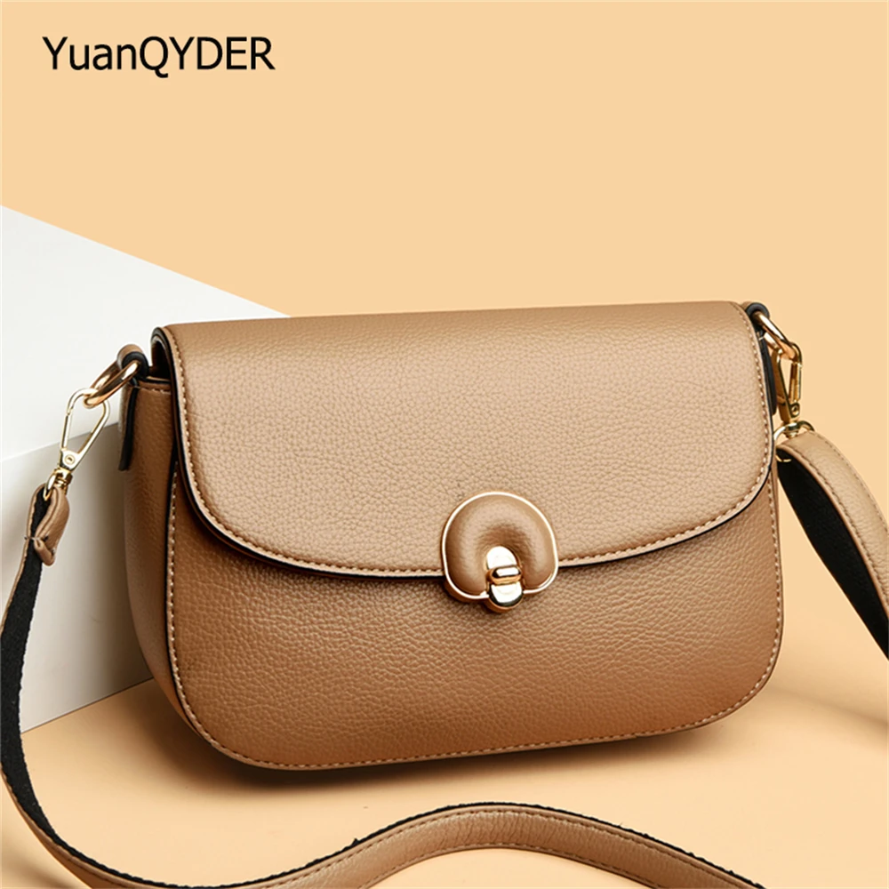 

Solid Color Ladies Shoulder Bag Luxury Designer High Quality PU Leather Ladies Mobile Phone Bag Fashion New Women Crossbody Bags