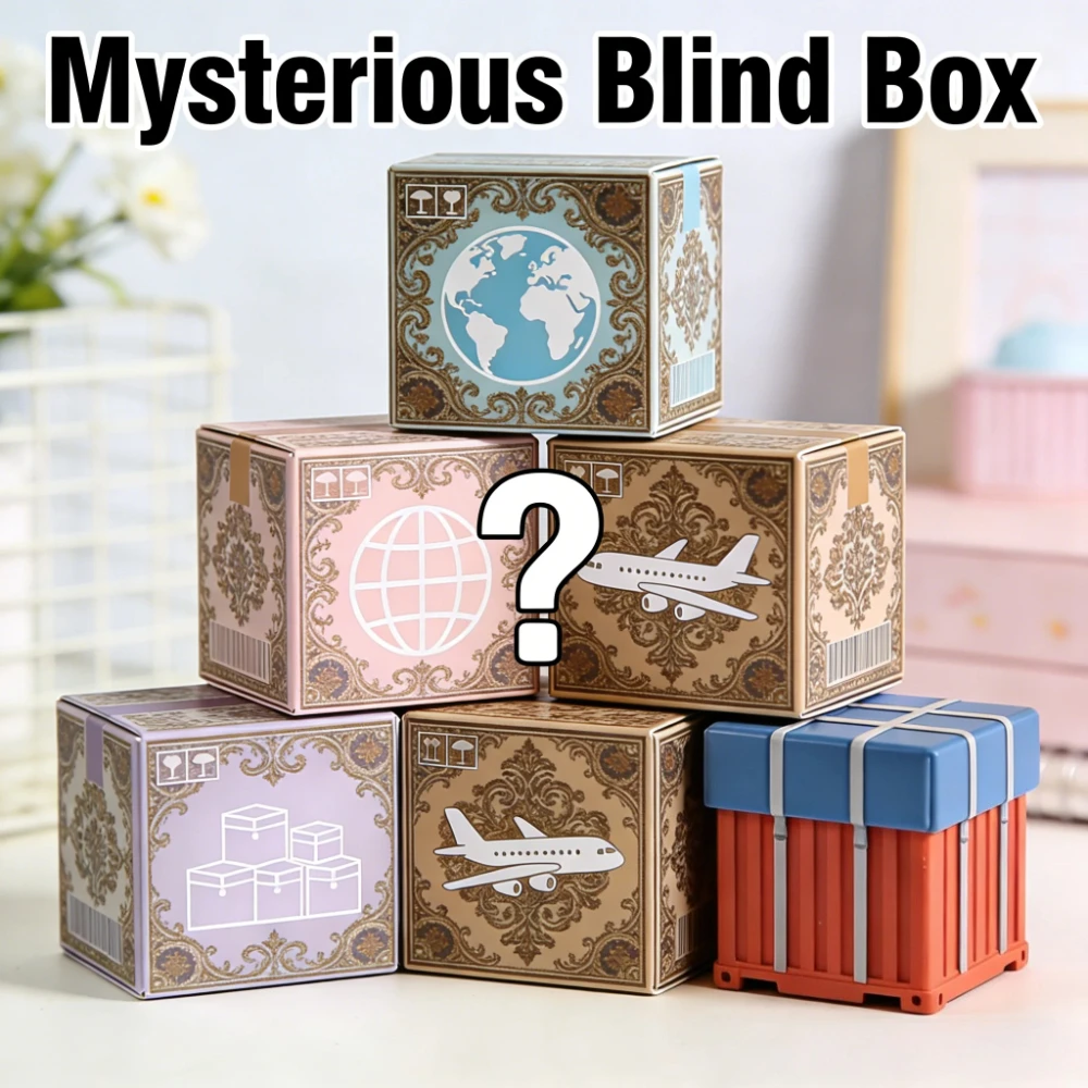 

Jewelry Surprise Box – 4-6 Random Fashion Accessories: Rings, Necklaces, Bracelets & Belt – Mystery Gift for Women