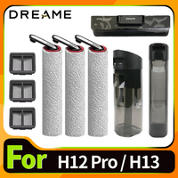 Original Accessories For Dreame H12 Pro / H13 / M12 Wet Dry Water Tank brush roller HEPA Filter Holder Vacuum Cleaner Parts