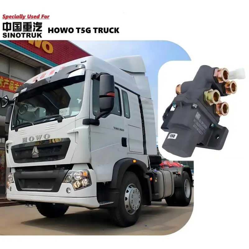 

Specially Used For HOWO T5G Truck Original Quality Electric Directional Valve WG9925550711 Fot HOWO A7 T5G T7H Truck