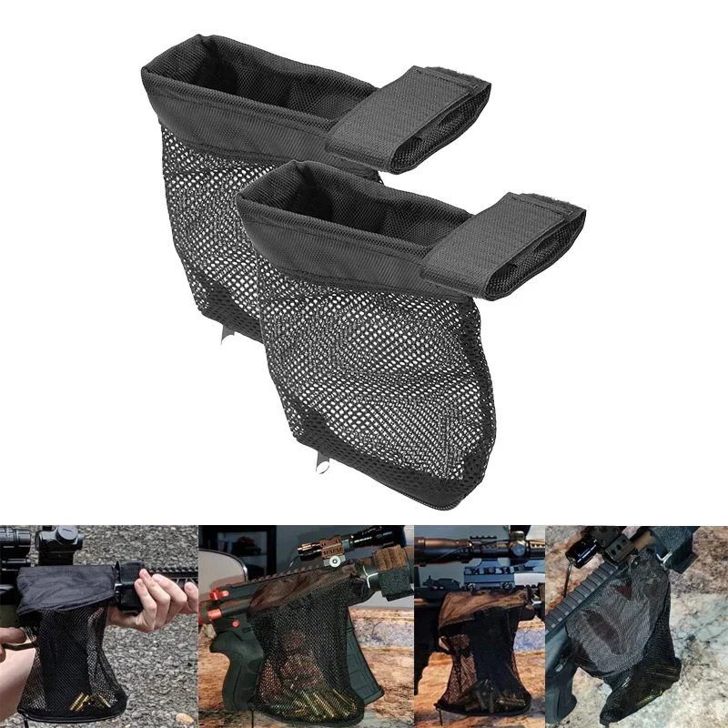 Carcasa de colector de malla de nailon, agarre duradero y accesorios ajustables para balas de revistas