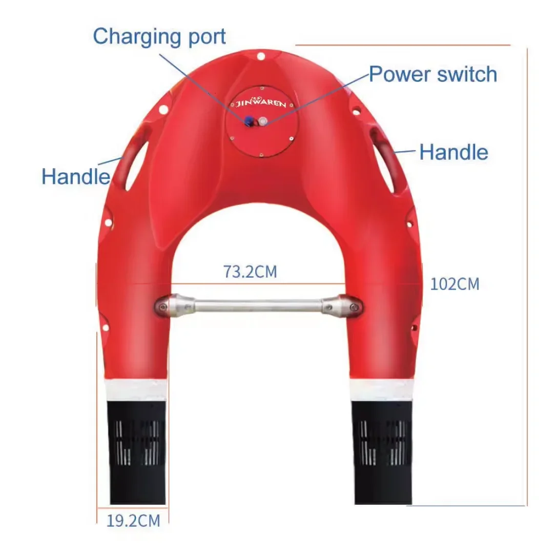 Electric Smart Life Big Bouy Saver Marine Use Emergency Safety Remote Control Lifebuoy For Sale Marine Water Safety Products