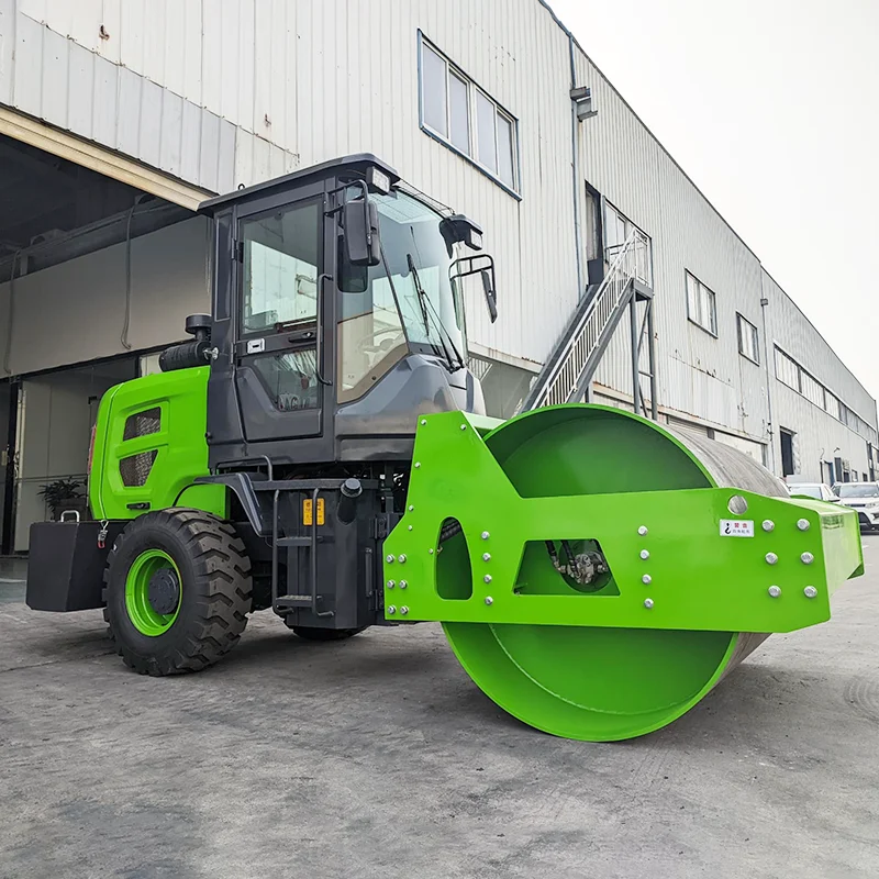 

Factory custom Double Drum Vibratory Compactor 1 Ton Mini Asphalt Road Roller Portable Double Drum Road Roller