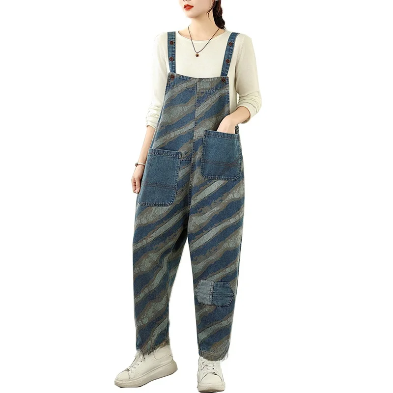 بالإضافة إلى حجم وزرة الدنيم عارضة عالية الخصر تسع نقاط الجينز القطن البوليستر مزيج الربيع الصيف الخريف الشتاء Faionable P... #5