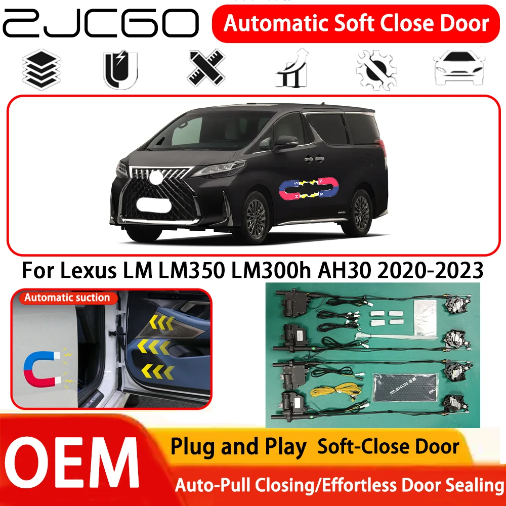 

﻿ Система автоматического мягкого закрывания дверей (Soft Close) для Lexus LM LM350 LM300h AH30 2020-2023, OEM, Plug and Play