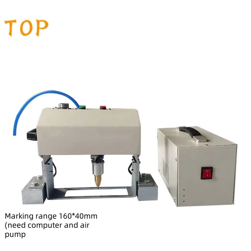 

Hot Selling Metal Engraving Machinery Chassis VIN Number Pneumatic Handheld Dot Peen Marking Machine