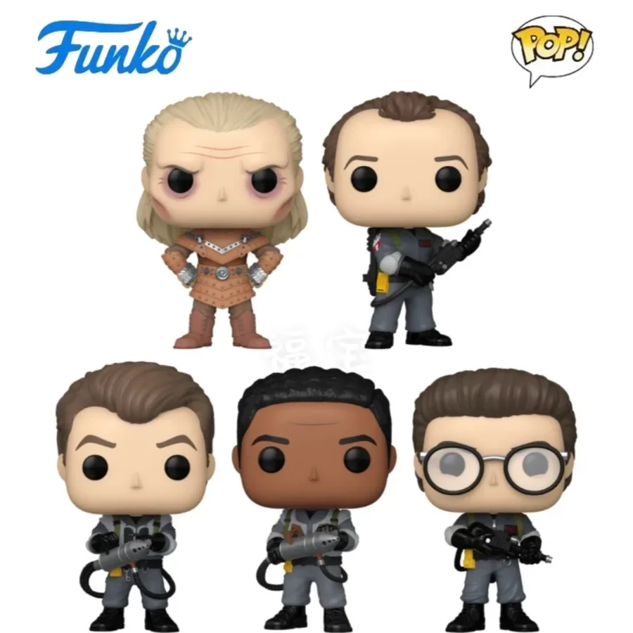

Hot Toys Funko POP Ghostbusters II Dr. Peter Venkman Dr. Egon Spengler Louis Tully Winston Zeddemore Vigo Birthday Gift Toy