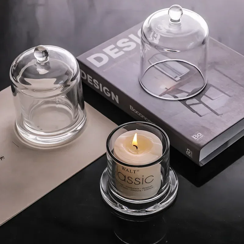 

Candle Tins Candle Cup Empty Bottle Handmade Aromatic Container Transparent Glass Jar Cup Candle Making Kit