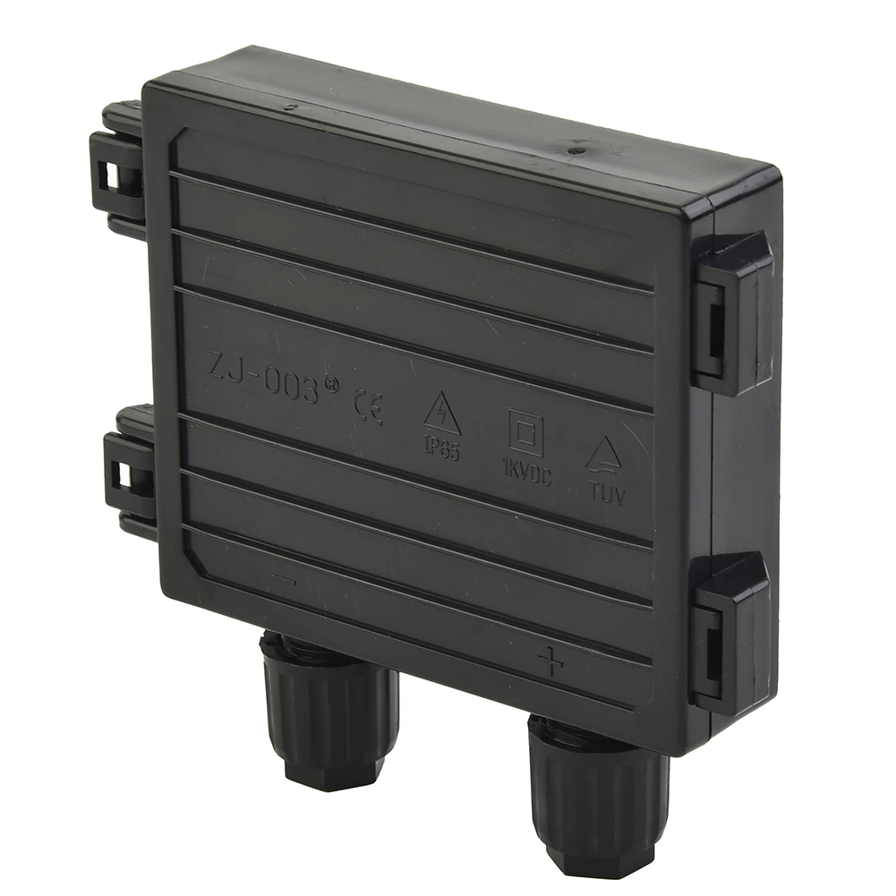 Caja de conexiones de módulo PV, herramienta de prueba eléctrica, Panel Solar PV, 50W-120W, 6A, negro, IP65, 6.5A
