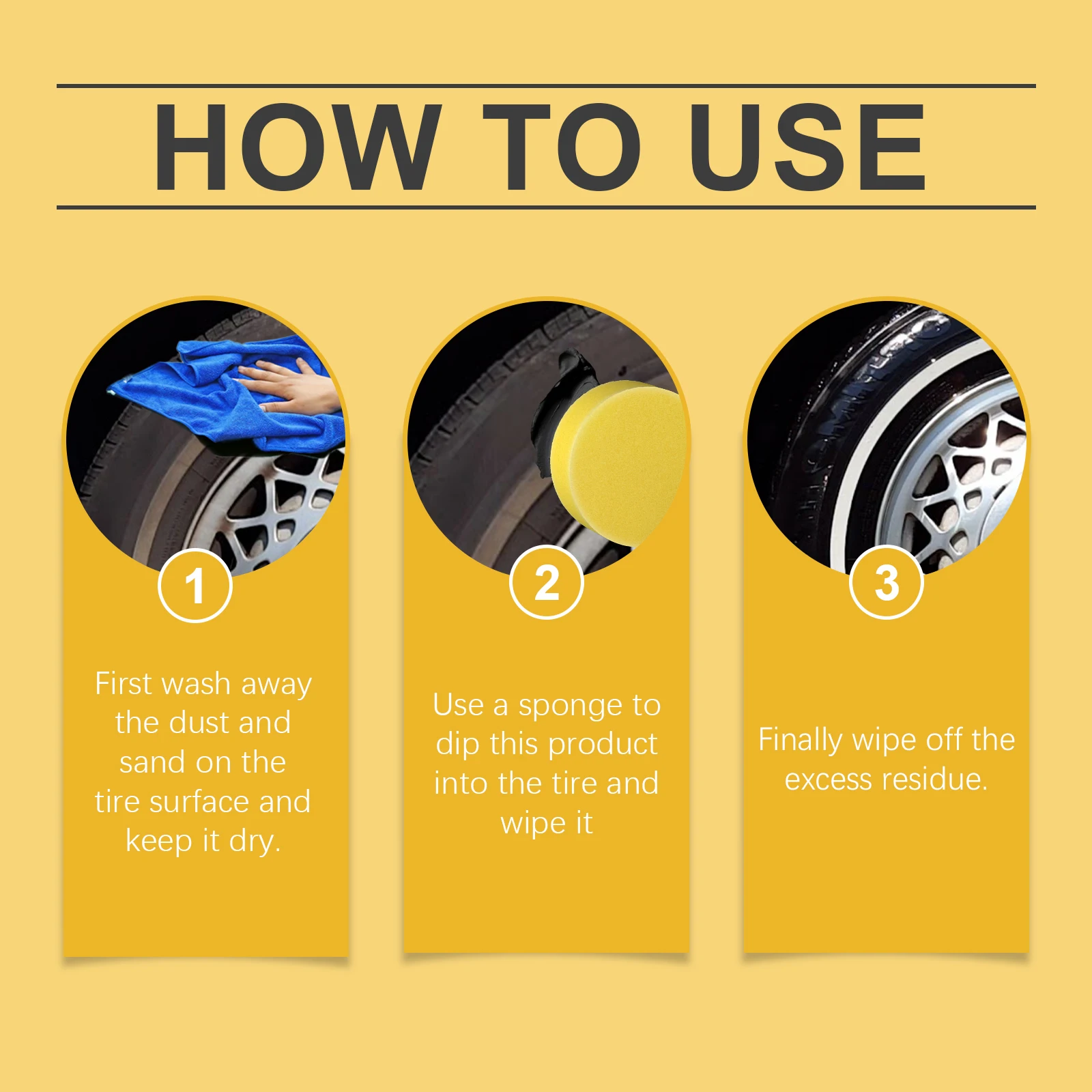 أداة ترميم الإطارات والحماية الكل في واحد، أشكال تلميع منظفة، درع واقي يزيل الأوساخ المائية لجميع الأحوال الجوية للعناية بالسيارات