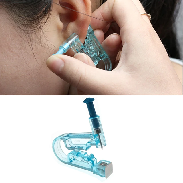Piercing helix with gun store