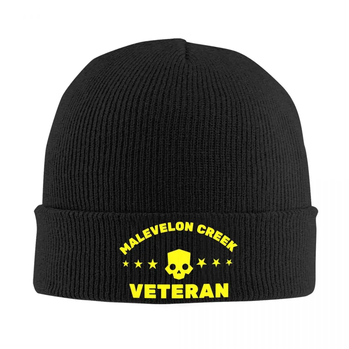 Malevelon Helldivers 2 Beanie Hats Street Y2K Caps Men Women Outdoor Knitting Hat Winter Graphic Warm Soft Beanie Hat