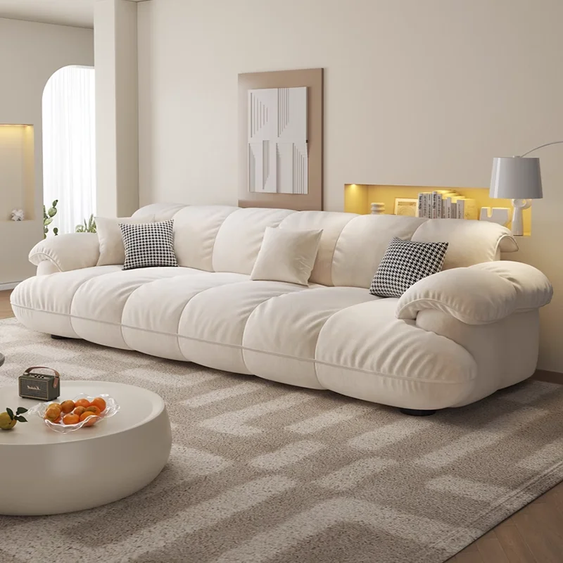 

Cushion Adults Sofa Sleeper Comfortable Relax Large Sofa Elegant Soft Nordic Living Room Moveis Para Casa Home Accessories