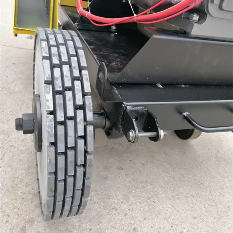 Walk-behind pavement grooving machine concrete grooving machine road grooving machine width is adjustable