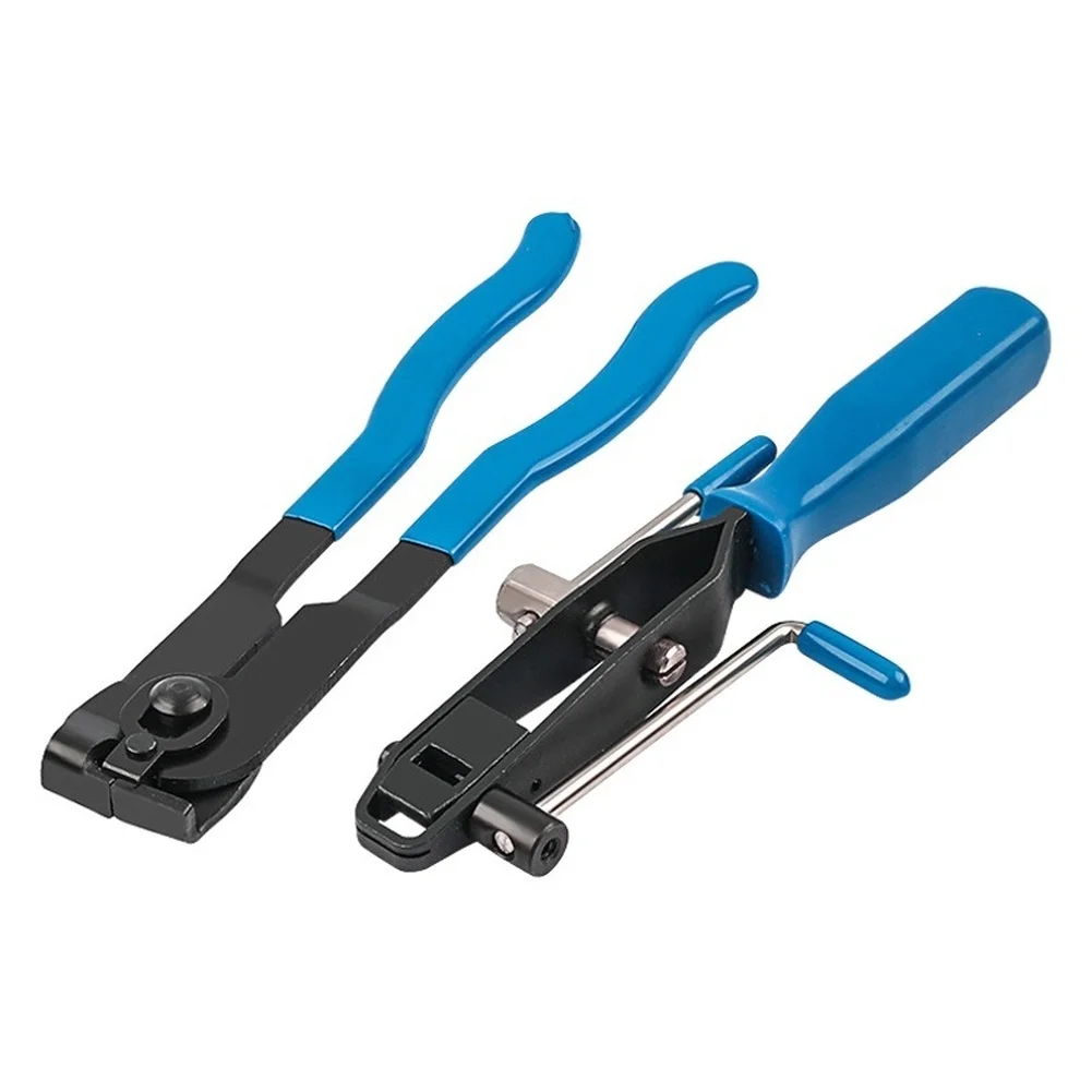2Pcs FOR CV Joint Boot Clamp Pliers Heat-Treated Jaws Pliers Chromium Vanadium Alloy Steel Anti-Slip Handles Repair Tool Kit