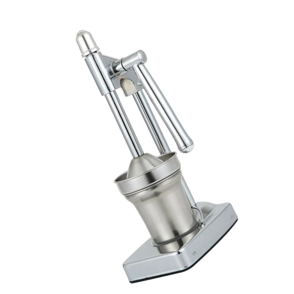 Manual Lemon Squeezer, Hand Lime Juicer Press Juicer , for DIY Fruit Juice, Sliver