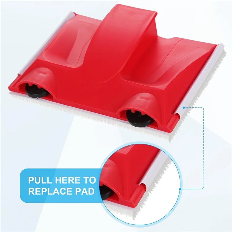 MAKE-8 ชิ้นฟองน้ําเปลี่ยน Pad สี Edger Touch Up แปรง Edger แปรงมุม Trim Pad จิตรกร