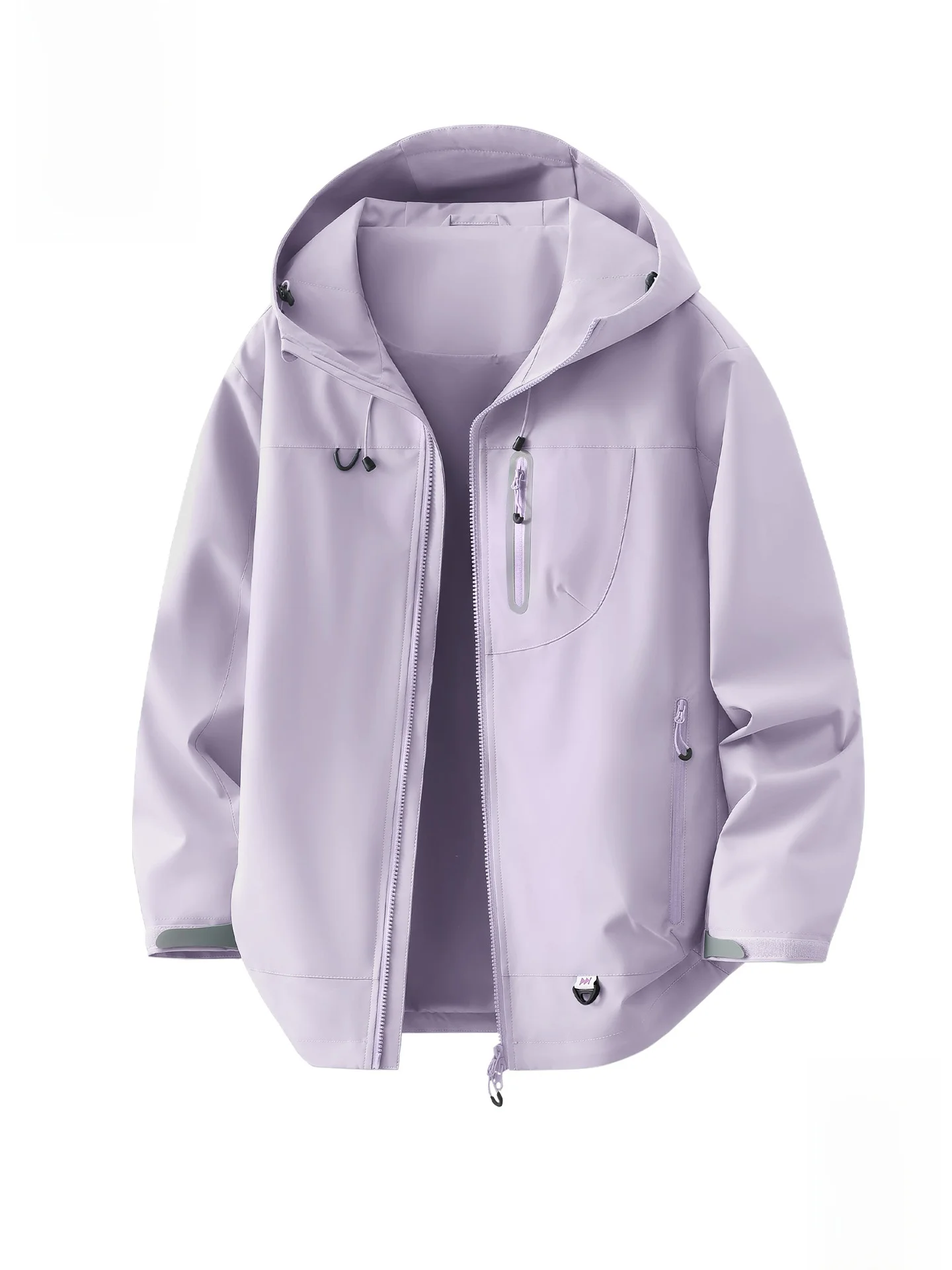 

Мужская легкая демисезонная куртка для активного отдыха с капюшоном на молнии, ветрозащитная, с логотипом American Sle Monkey