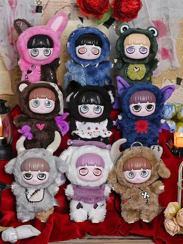 

Genuine Key Daydream Kiki Night Elf Elves Blind Box Vinyl Doll Gothic Pendant Ornament Collectible Girls Birthday Halloween Gift