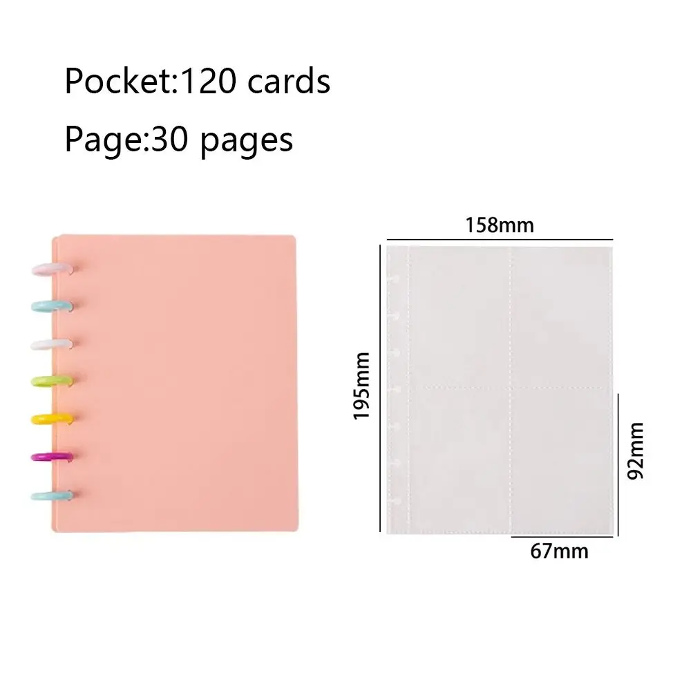 New INS Photo Album 3 Inch Multi-pockets Card Holder Kpop Photocard Holder Loose-leaf Binder Star Chaser